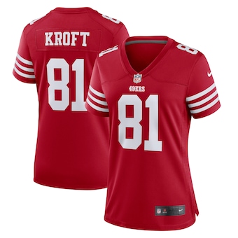 womens nike tyler kroft scarlet san francisco 49ers game pla